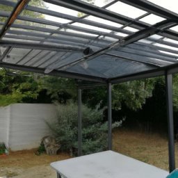 Aménagement de pergola avec fermeture loggia en PVC Sainte-Luce-sur-Loire